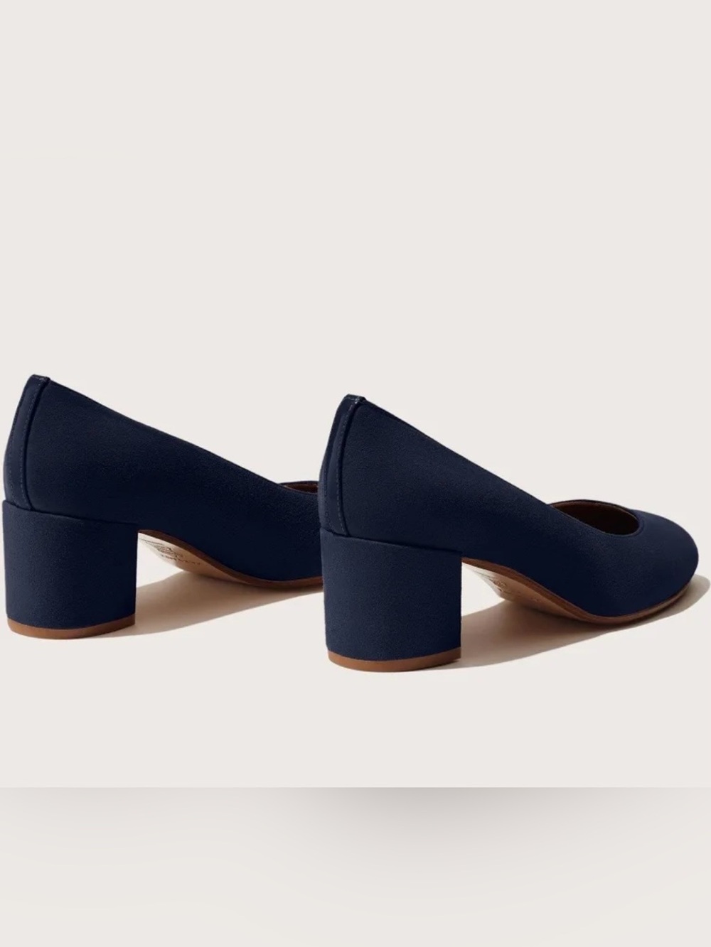 Margaux The Heel in Midnight Navy - Like New, 38 - Picture 4 of 5